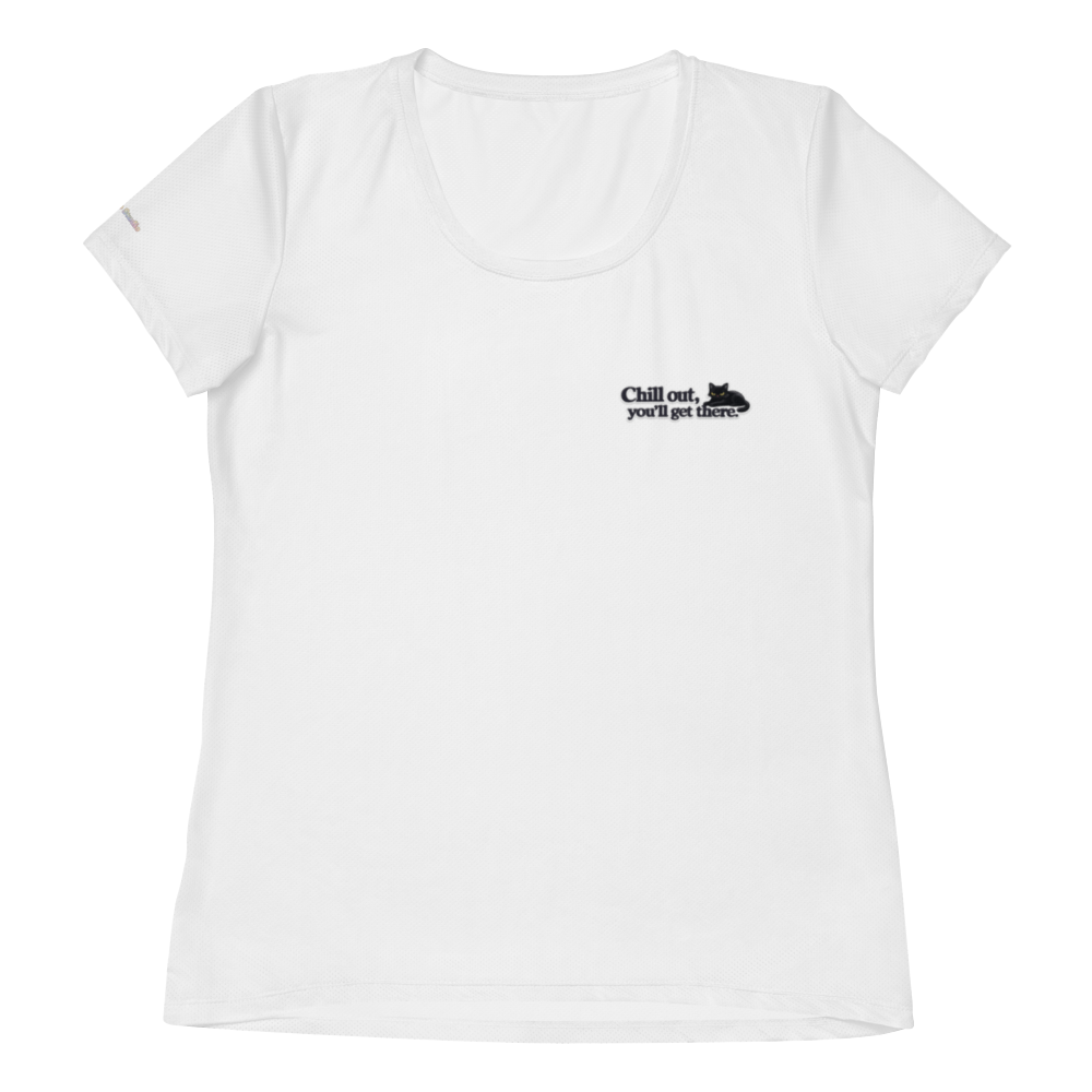"Student Runner, Please Be Patient" athletic tee 🌙